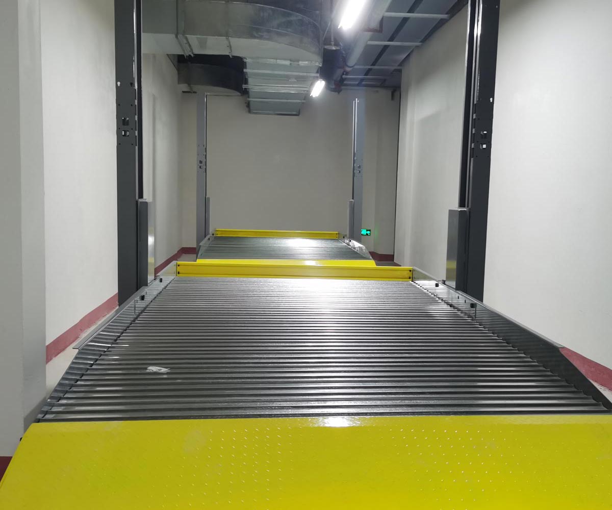 泾川2层升降式机械立体停车设备收购
