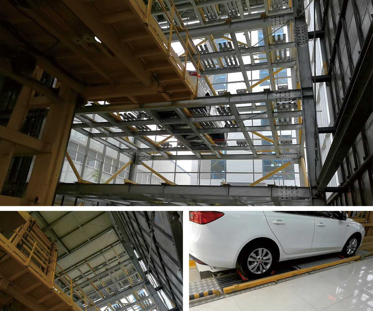 高层平面移动式立体停车库