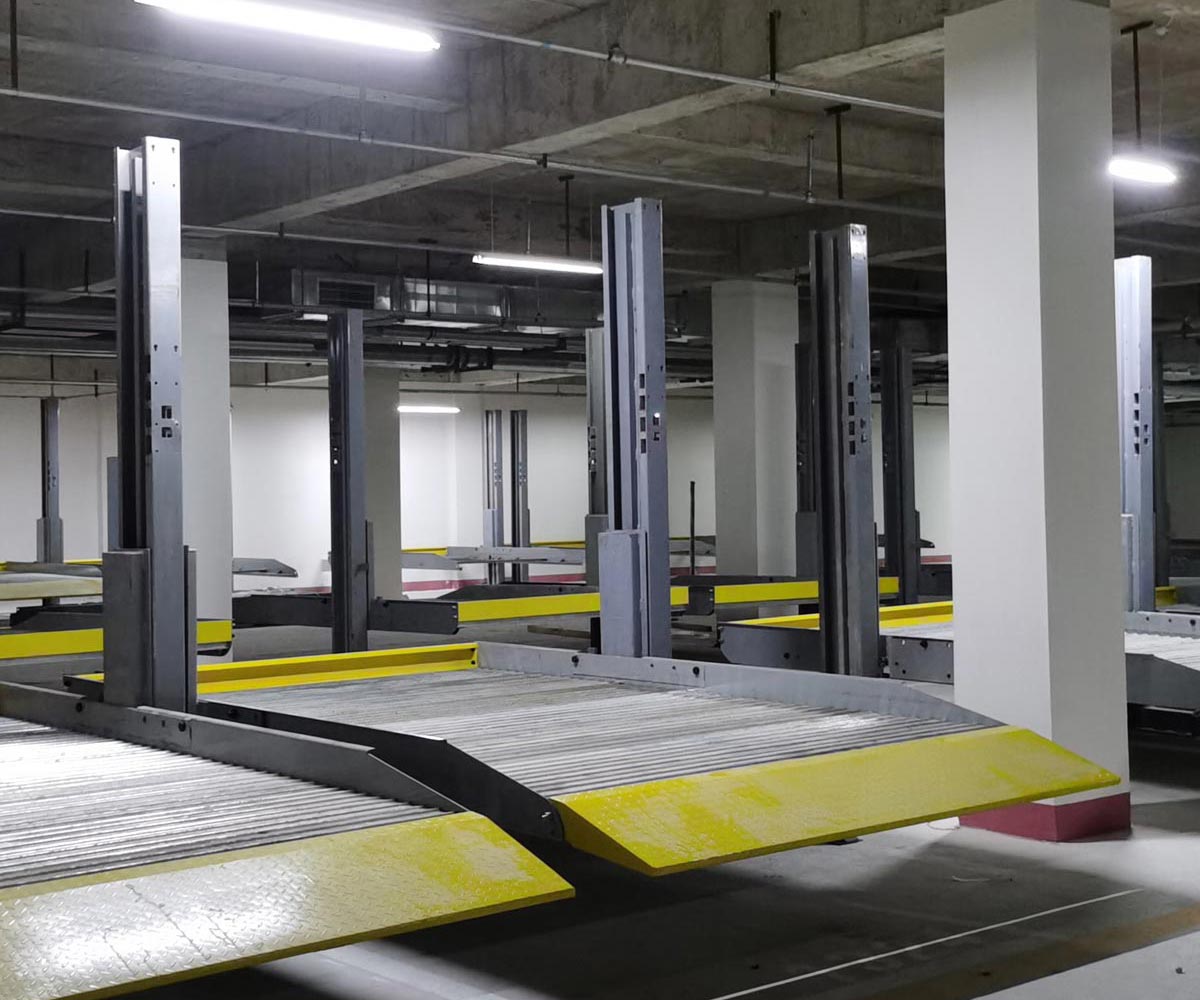 富县PSH二层升降横移类停车设备(单列式)技术参数